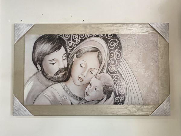 Quadro sacra famiglia moderno