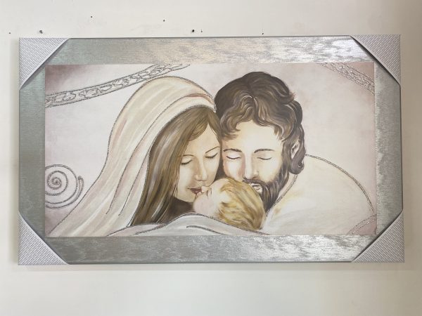 Quadro sacra famiglia moderno