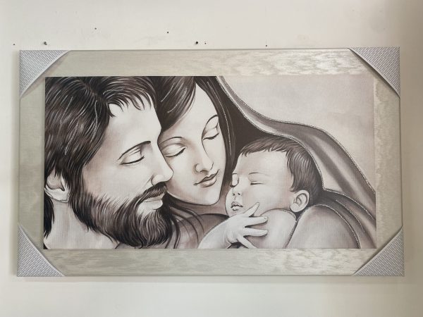 Quadro sacra famiglia moderno