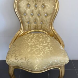 Sedia classica oro chiaro