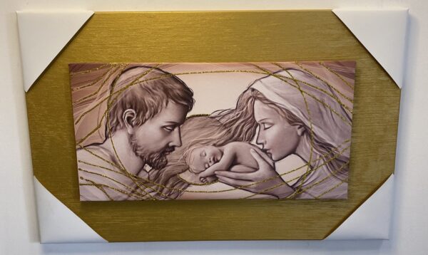 Quadro sacra famiglia classico