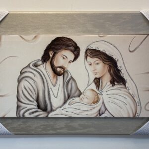 Quadro sacra famiglia moderno