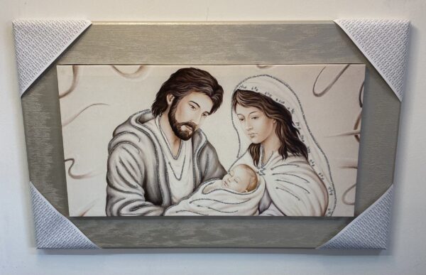 Quadro sacra famiglia moderno