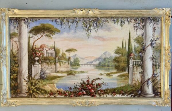 Quadro paesaggistico classico