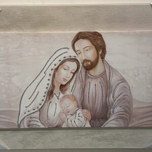 Quadro sacra famiglia moderno