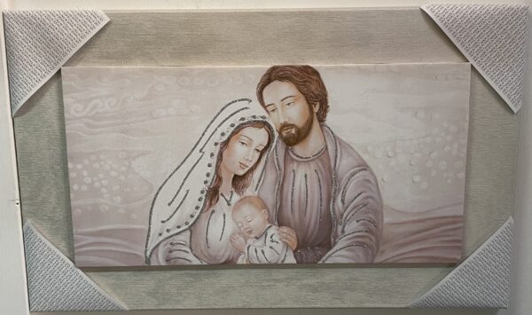 Quadro sacra famiglia moderno