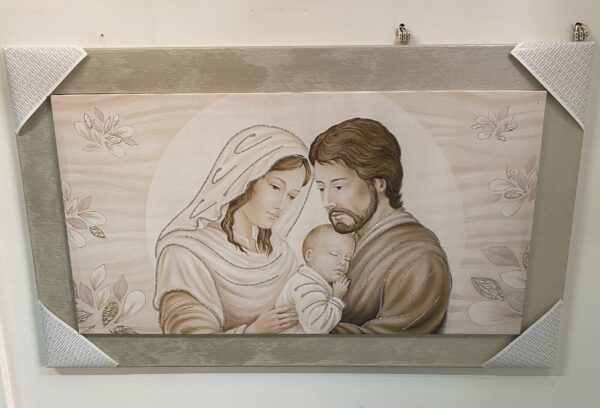 Quadro sacra famiglia moderno