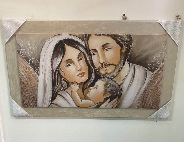 Quadro sacra famiglia moderno