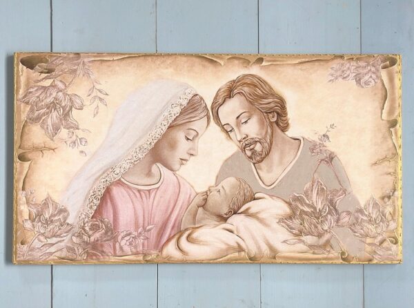 Quadro sacra famiglia classico